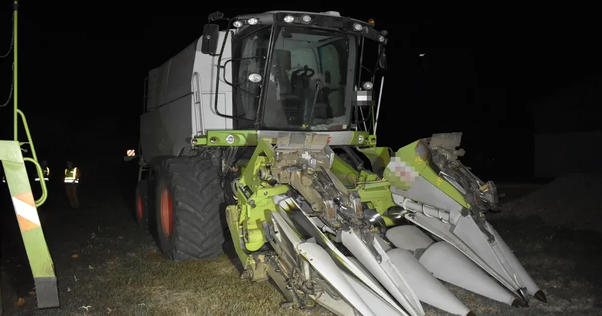 Kombájn gázolt halálra egy 17 éves fiút Battonyán