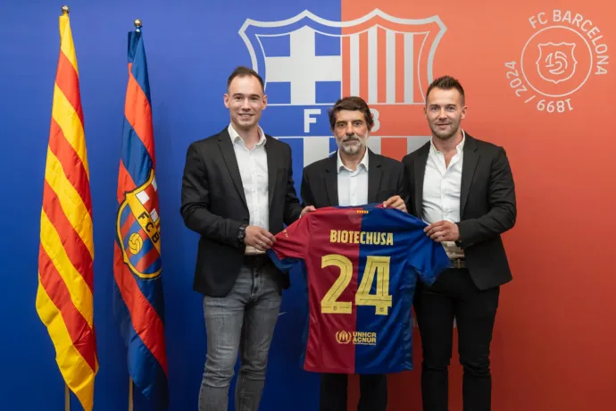 A magyar BioTechUSA lett az FC Barcelona táplálékkiegészítő partnere