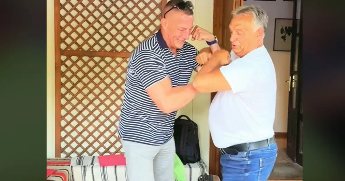 Németh Kristóf Orbánnal izmozott Kötcsén