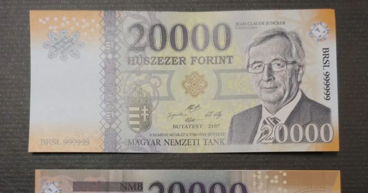 A Kutyapárt Jean-Claude Junckert ábrázoló játékpénzét rakta az ATM-be, vádat emeltek ellene