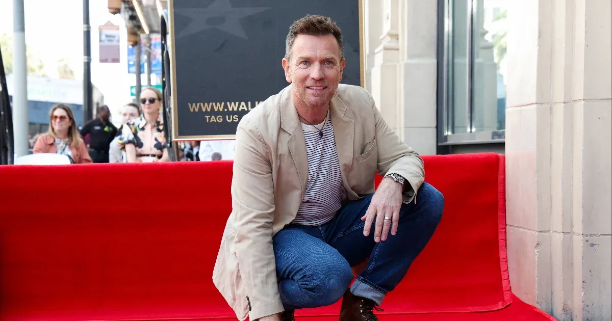 Ewan McGregor csillagot kapott a hollywoodi Walk of Fame-en