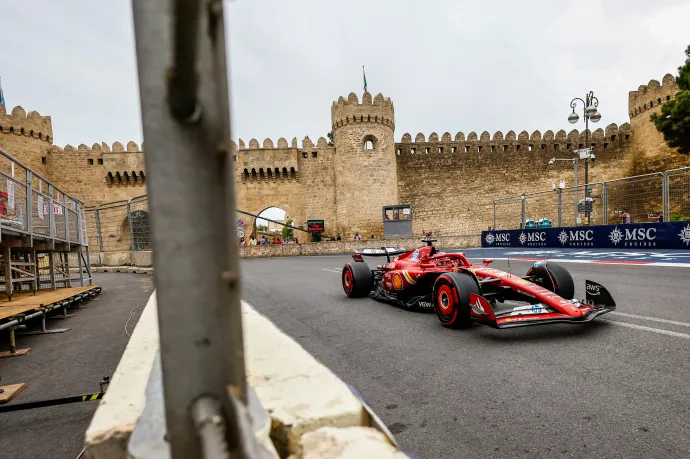 F1: a Baku-specialista Leclerc-é az azeri időmérő, sorban negyedszer