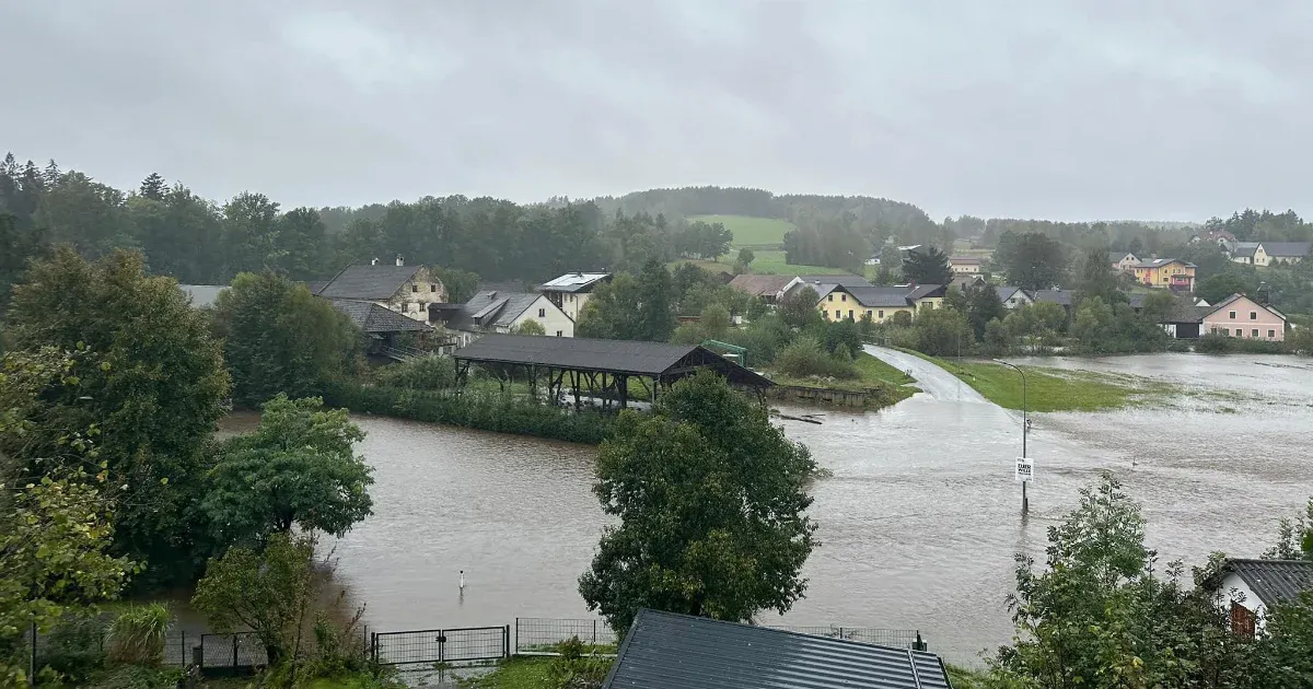 Local residents in Lower Austria have to be evacuated due to flooding, as the Danube River is already overflowing in Vienna