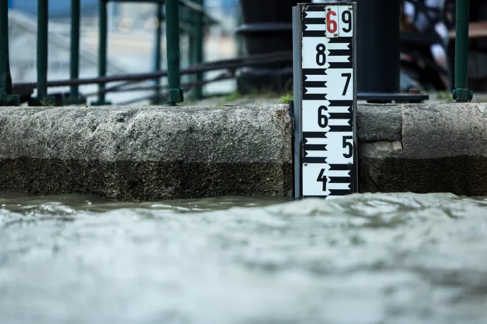 A legmagasabb, harmadfokú árvízvédelmi készültséget rendelik el hétfőtől Budapesten