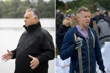 Ki lesz a legény a gáton? Az áradó Duna felett feszülhet egymásnak Orbán és Magyar