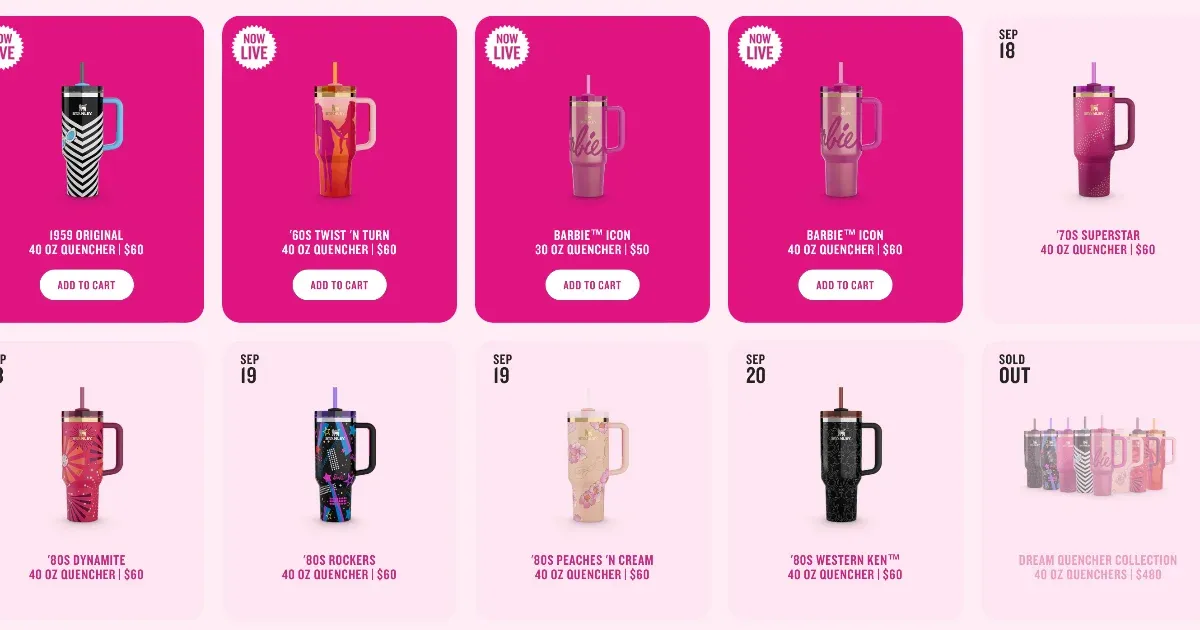 21 ezer forintért vásárolhatunk magunknak egy méretes, Barbie-s kulacsot