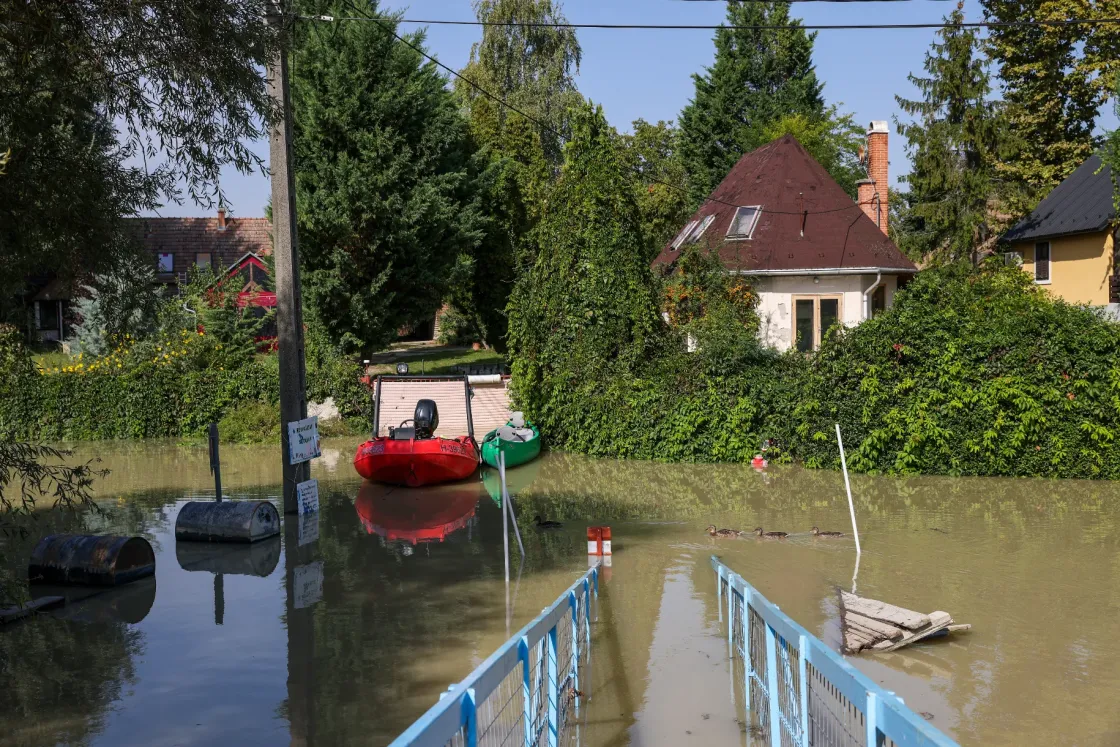 Kisorosziba már nem lehet eljutni közúton az árvíz miatt