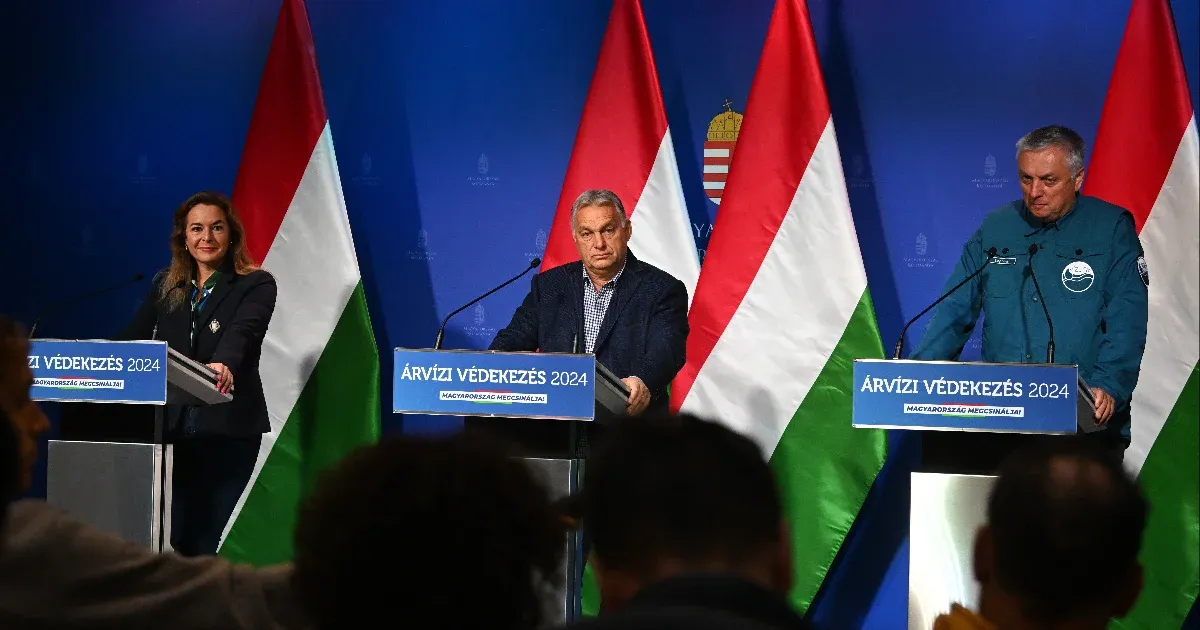 Másodjára tartott úgy árvízinfót Orbán Viktor, hogy előre nem derült ki, hogy ott lesz