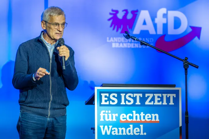 Hans-Christoph Berndt, a brandenburgi AfD frakcióvezetője – Fotó: Frank Hammerschmidt / AFP