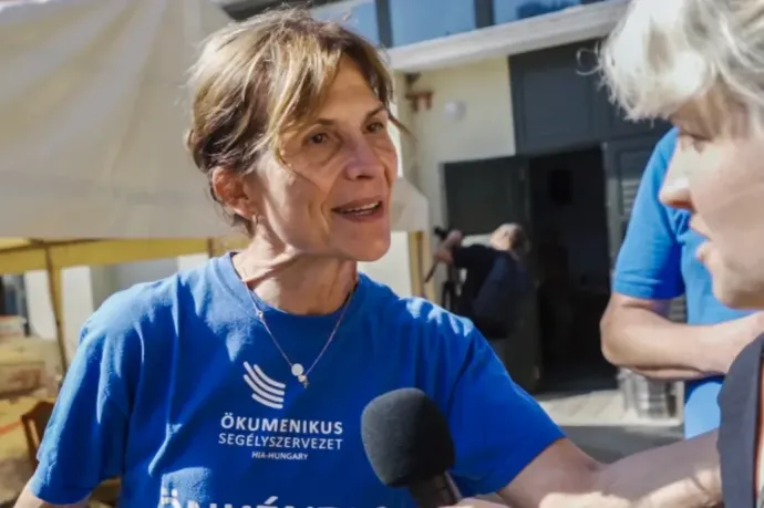 Orbán's wife: Miss, I'm just a volunteer!