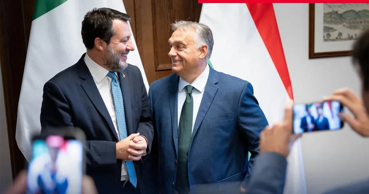 Salvini szerint a magyar és az olasz kormány között teljes az összhang