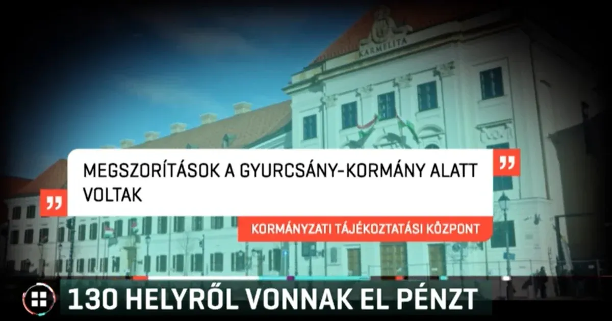 130 beruházástól megvonták a forrásokat, de a kormány szerint szó sincs megszorításról