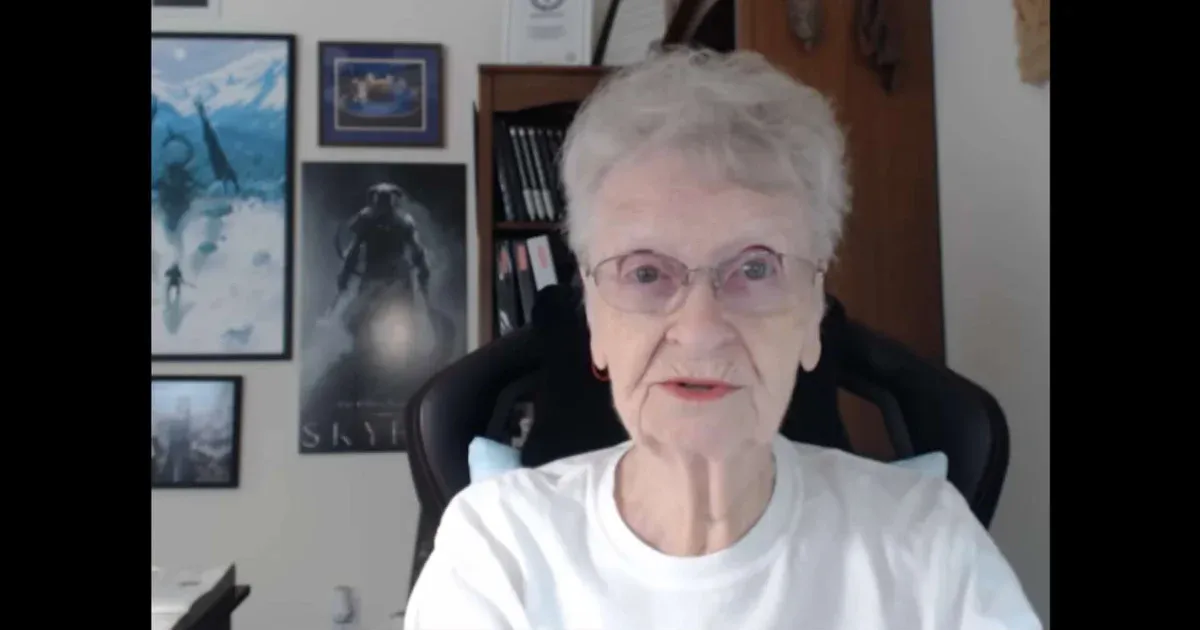 Visszavonul Skyrim Nagyi, a videójátékos videók 88 éves sztárja