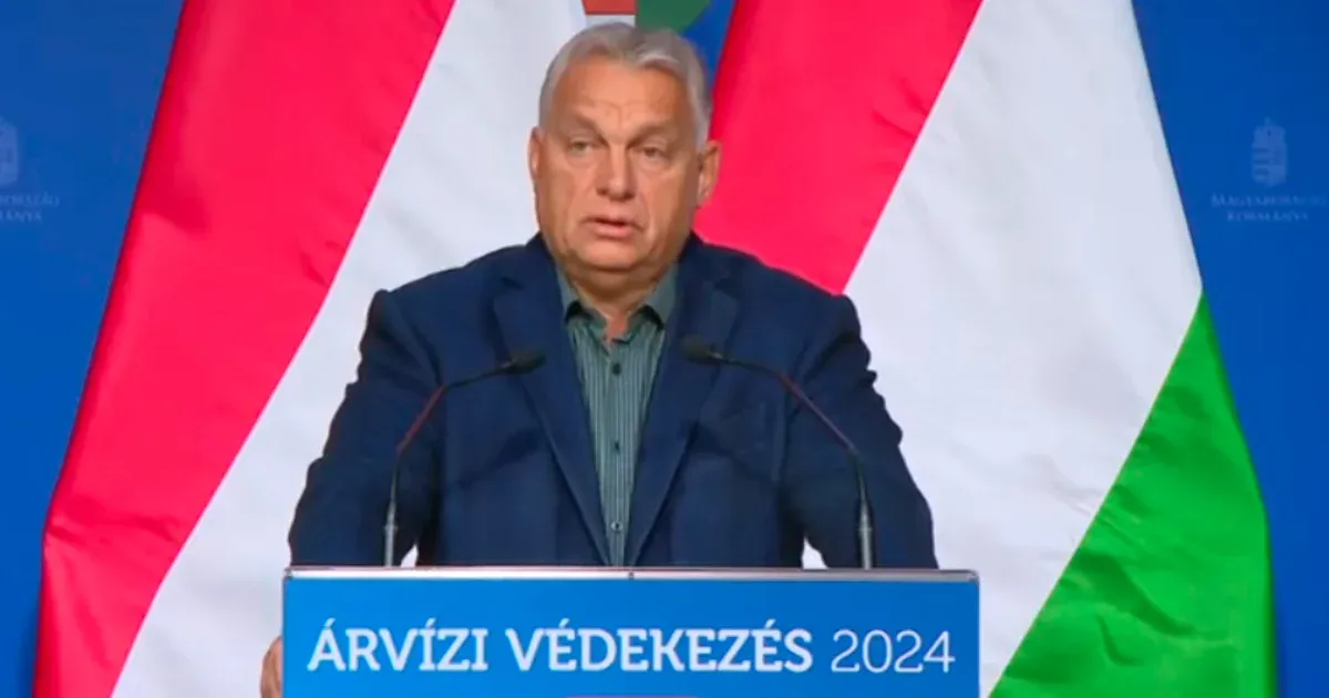Orbán az árvizes posztokra költött tízmilliókról: Nem a kormány, hanem az ország nevében kommunikáltunk
