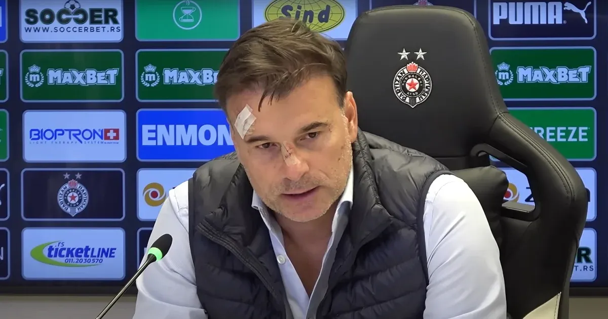 Törtek-zúztak a belgrádi Partizan-ultrák a vesztes meccs után, csapatuk edzője is megsérült