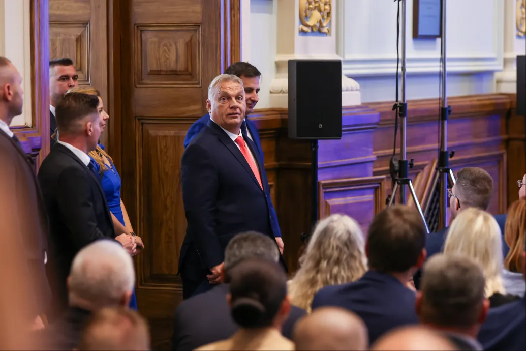 Orbán Viktor bemutatja a jó tervét