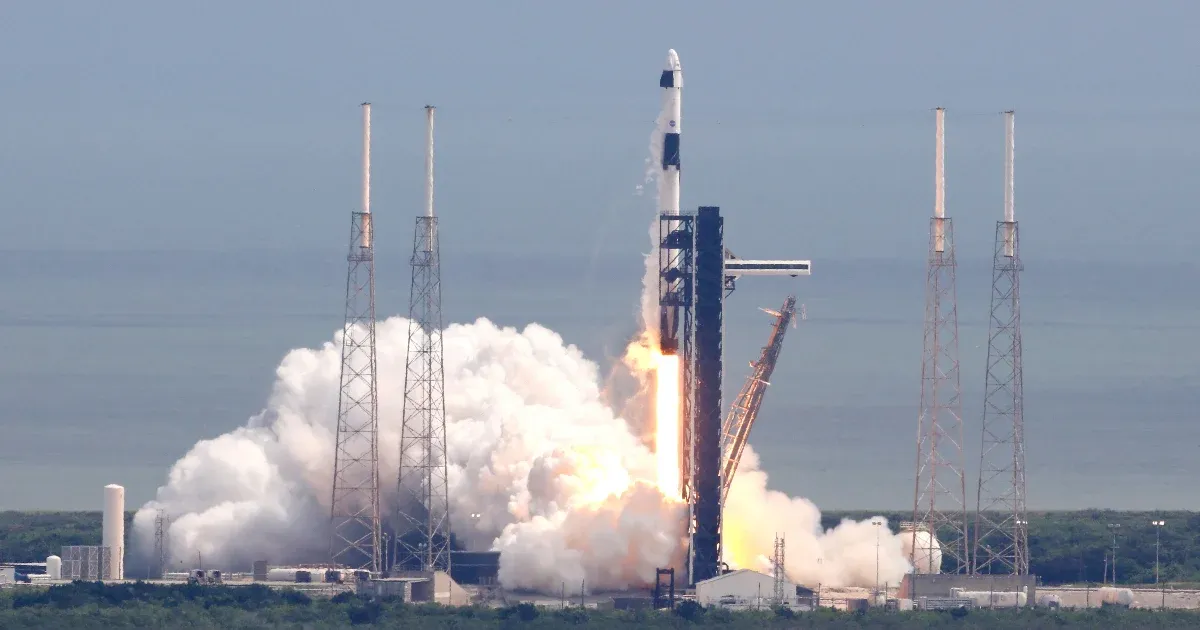 A SpaceX spacecraft has been launched to bring back astronauts stranded on the space station