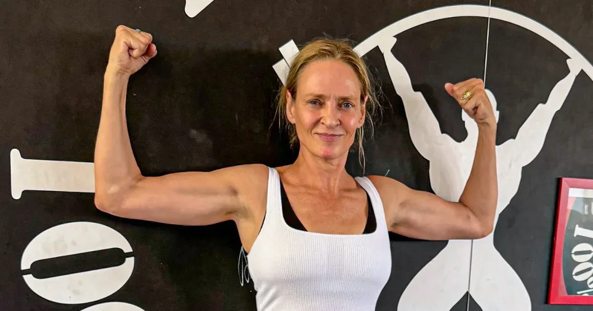 Uma Thurman Budapesten gyúr