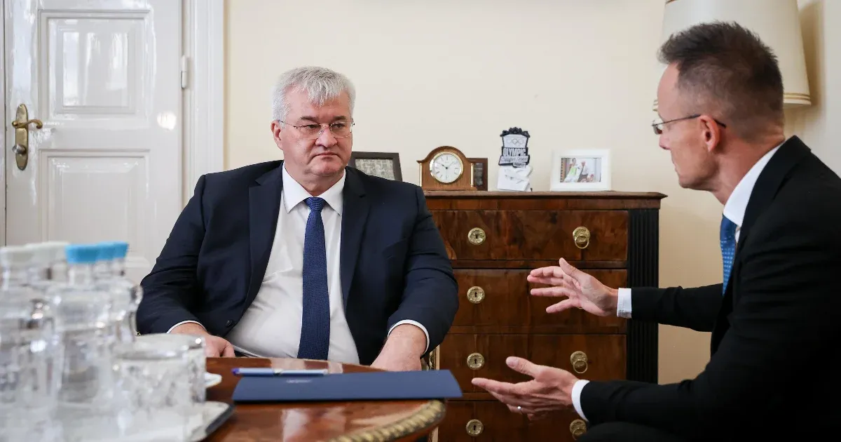Szijjártó az új ukrán külügyminiszternek: Nem tudom elképzelni, mennyire nehéz lehet egy háborúban álló ország külügyminiszterének lenni