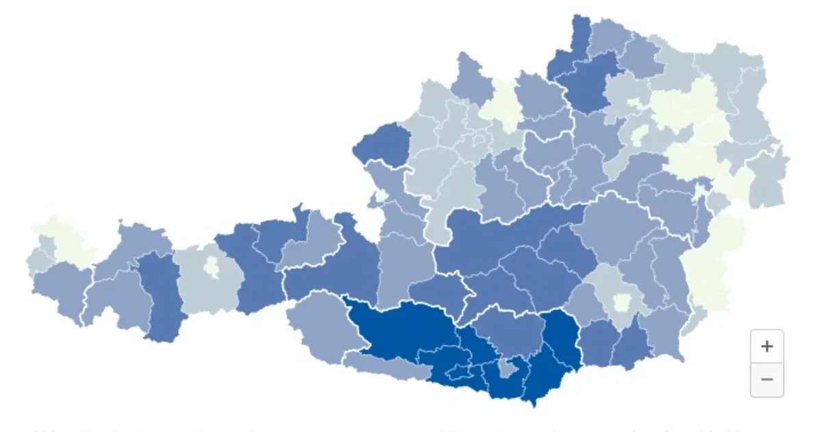 A Szabadságpárt szinte mindenhol előretört Ausztriában