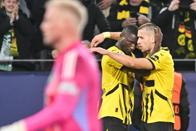 Hetet rúgott, és vezeti az új BL-tabellát a Dortmund, rangadót nyert az Arsenal