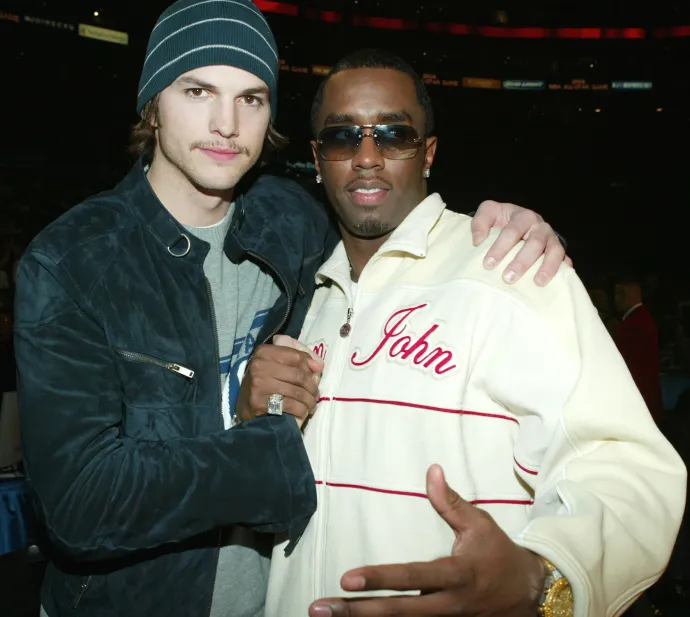 Ashton Kutcher és Sean Diddy Combs – Fotó: Frank Micelotta / Getty Images