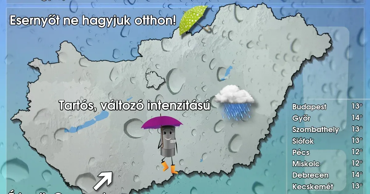 Sok esőre számítsunk, mert érkezik a Cassandra nevű ciklon