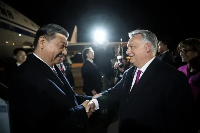 Xi Jinping and Viktor Orbán in Budapest in May – Source: PM's Press Office / Vivien Cher Benko