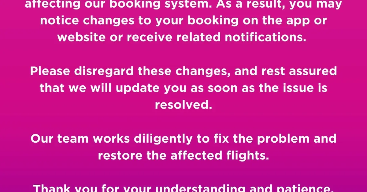 Meghibásodott a Wizz Air online rendszere, problémás lehet a jegyfoglalás