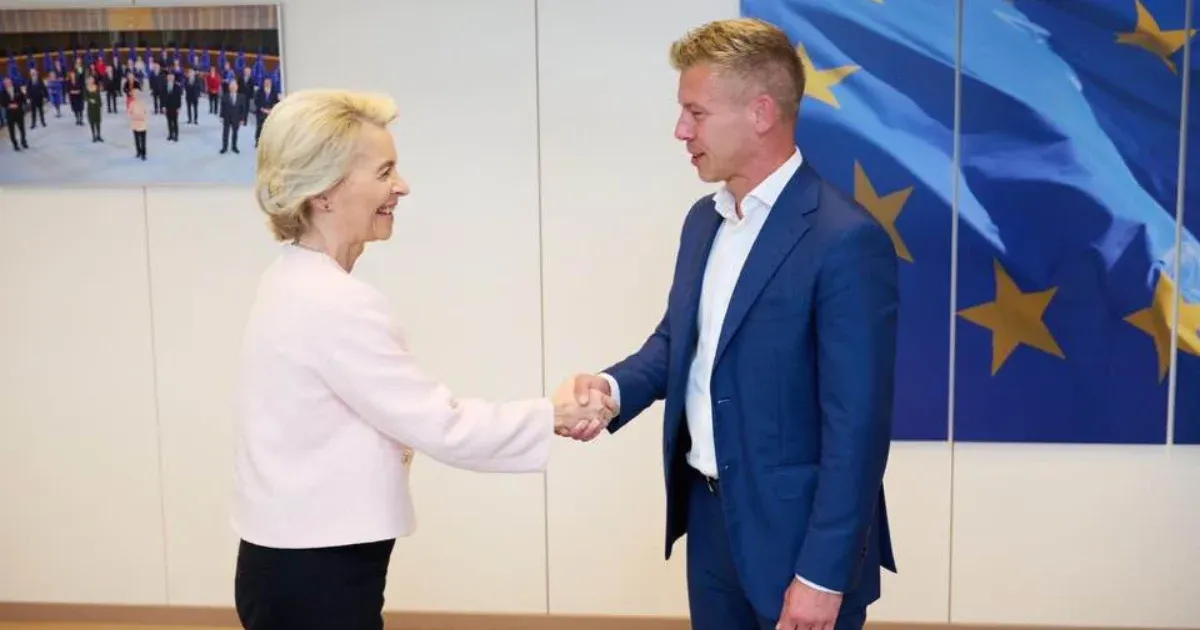 Magyar Péter az EU-s pénzek hazahozataláról tárgyalt Ursula von der Leyennel