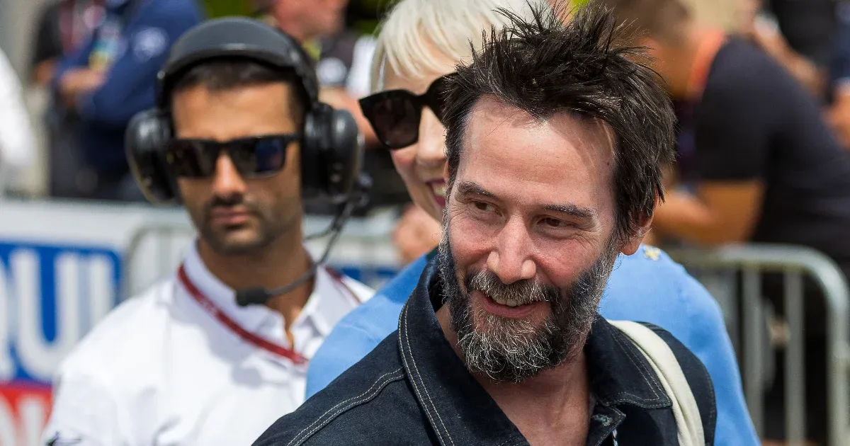 Keanu Reeves profi autóversenyzőként debütált
