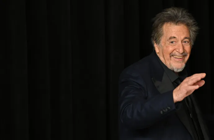 ﻿ Al Pacino a 96. Oscar-díj átadáson a Los Angeles-i Dolby Theatre-ben 2024. március 10-én – Fotó: Robyn Beck / AFP 