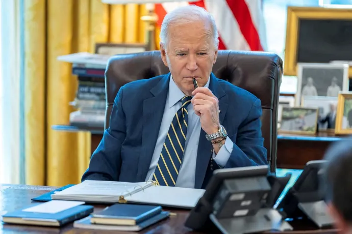 Biden elnök telefonon tárgyal Benjamin Netanjahuval – Fotó: The White House / Reuters