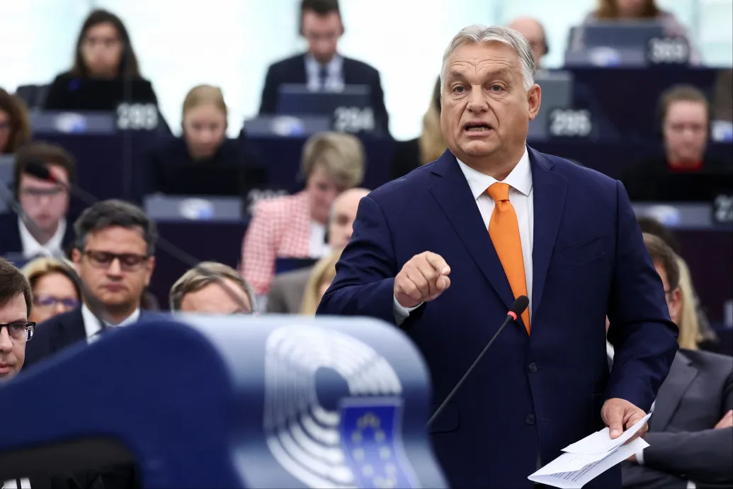 "I am here to sound a wake-up call" – Orbán at the European Parliament