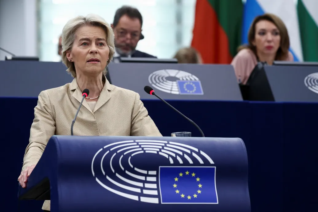 There is no European language in which peace equals surrender and sovereignty equals occupation – von der Leyen to Orbán