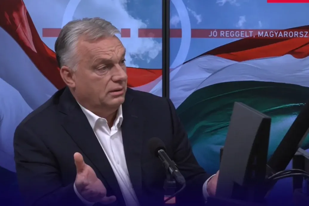Orbán név szerint említette Magyar Pétert a Kossuth rádióban, miközben az EP-vitáról beszélt