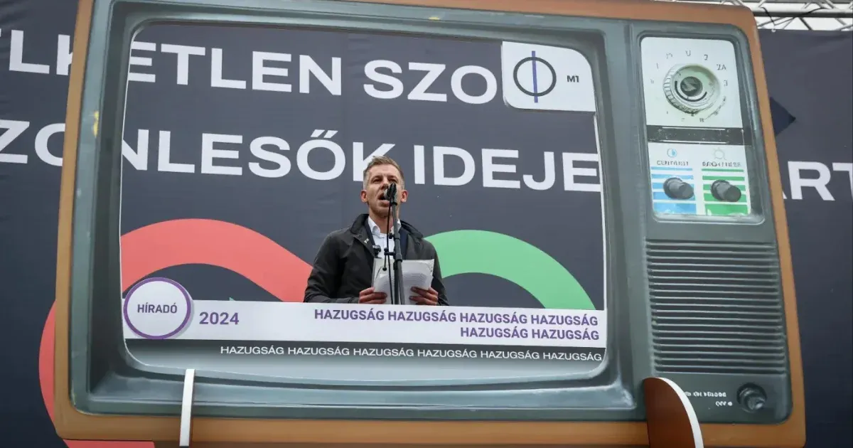 Závecz: A Fidesz támogatottsága 39 százalékra csökkent a biztos szavazók között, miközben a Tisza 35 százalékra jött fel