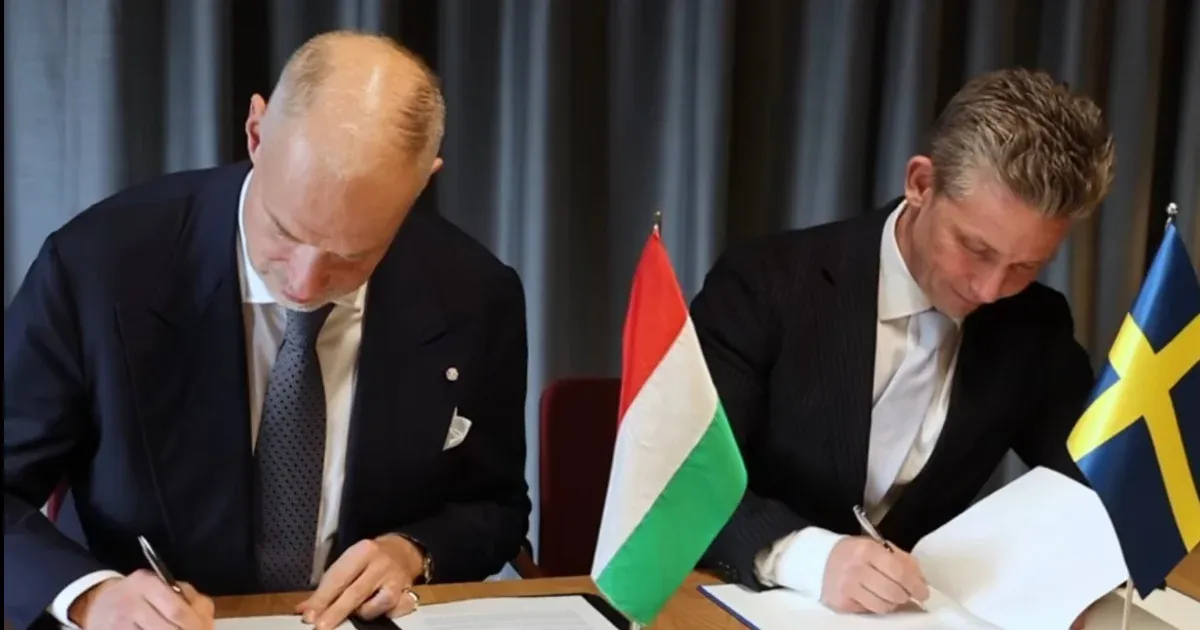 Magyar-svéd megegyezés született a Gripen vadászgépek közös fejlesztéséről