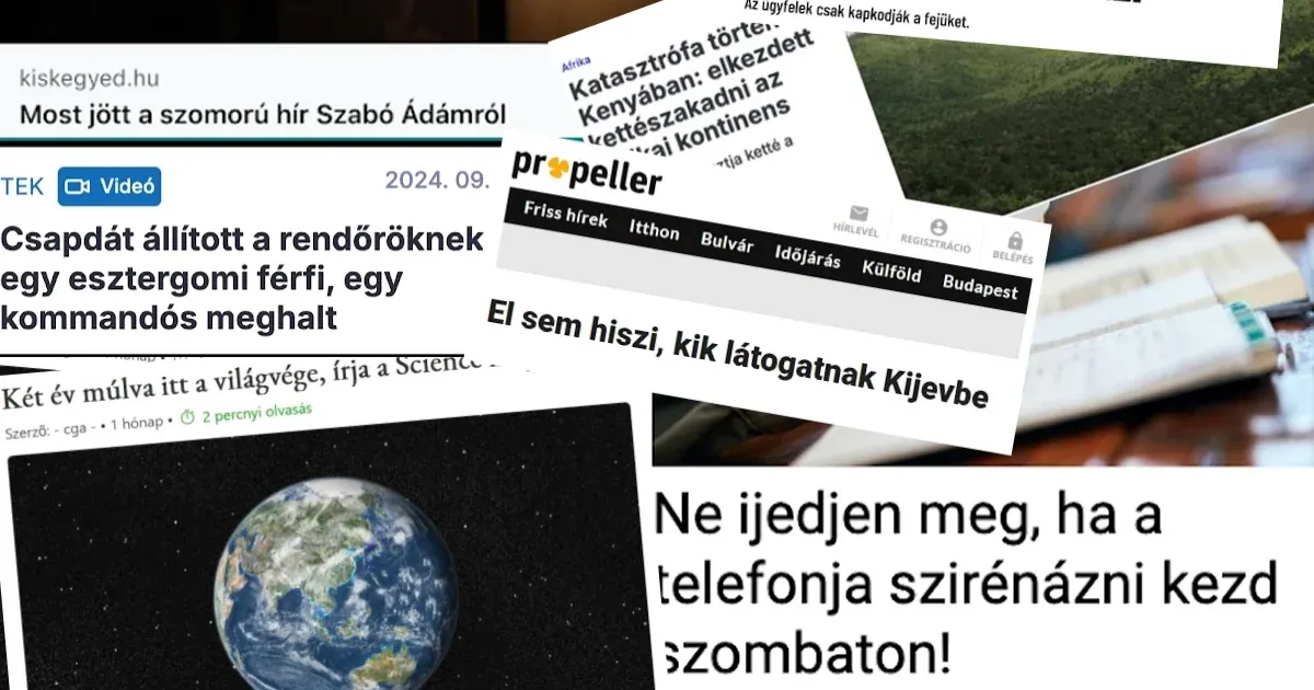 Teszteld újra, átlátsz-e a média átverős címein!