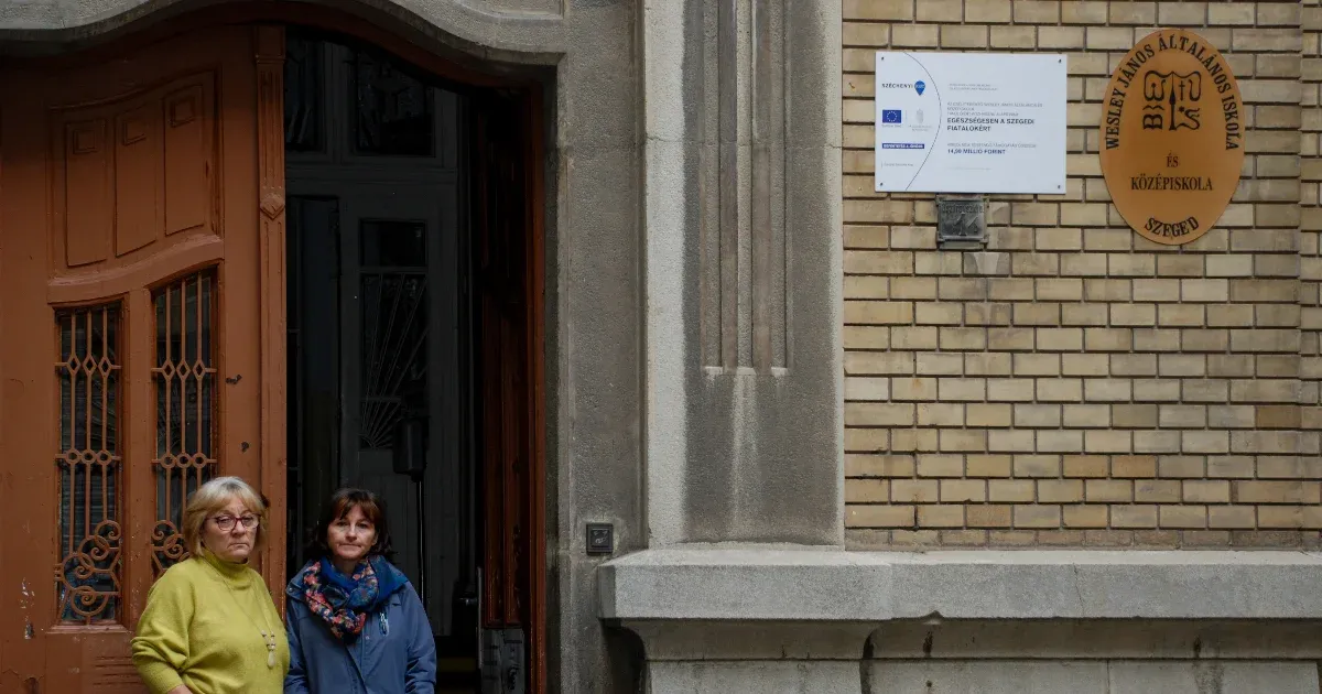 A szegedi Wesley-ben minden úgy van, hogy várja vissza a gyerekeket, akik 38 iskolába szóródtak szét