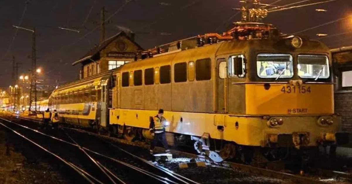 Ismeretlen tettes ellen indított nyomozást a rendőrség a Keleti pályaudvarnál történt kisiklás miatt