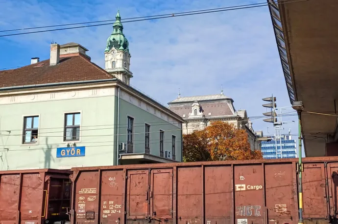 A győri városközpontban elfoglalt hely sokáig hátránynak tűnt, de előny is lehet – Fotó: Laczó Balázs / Telex