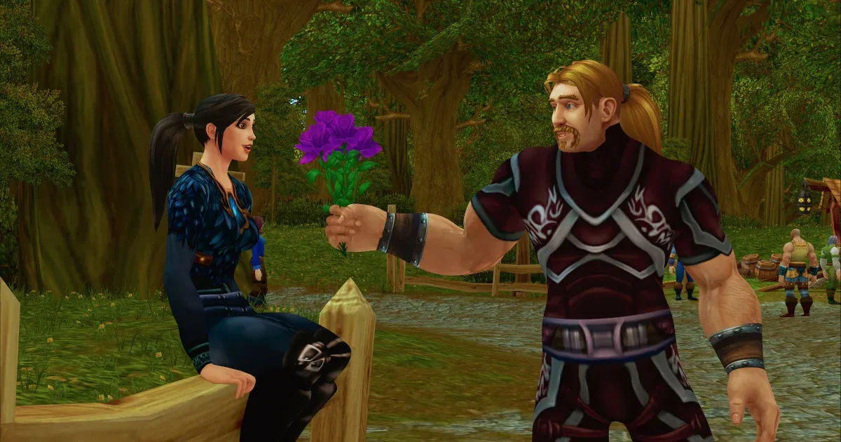 A valóságban lassan elsorvadtak az izmai, de a World of Warcraftban semmi sem állhatott az útjába