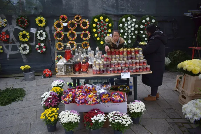 Van, ahol legalább másfélszeresére nőtt a krizantém ára tavalyhoz képest a Házsongárd látogatói szerint