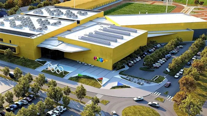 Az olimpiai sportpark Győrben – Fotó: Magyar Olimpiai Bizottság