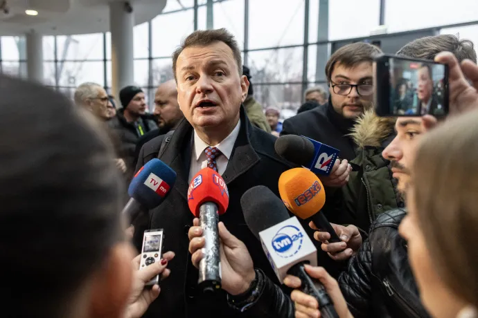 Mariusz Błaszczak – Fotó: Wojtek Radwanski / AFP