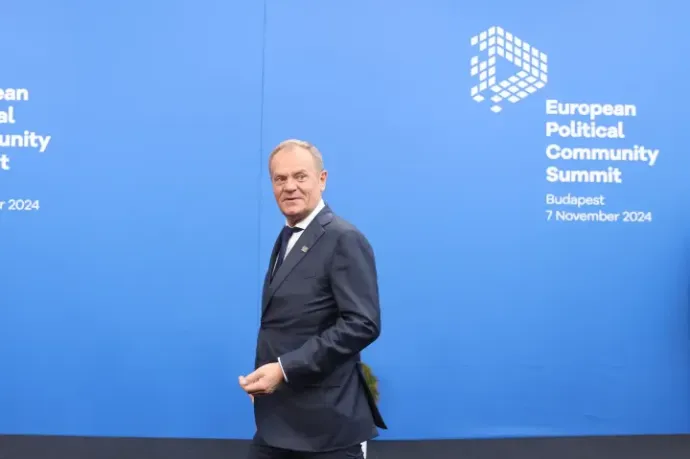 Mark Rutte, Donald Tusk, Ursula Von der Leyen and Robert Fico arriving – Photo: Noémi Napsugár Melegh / Telex