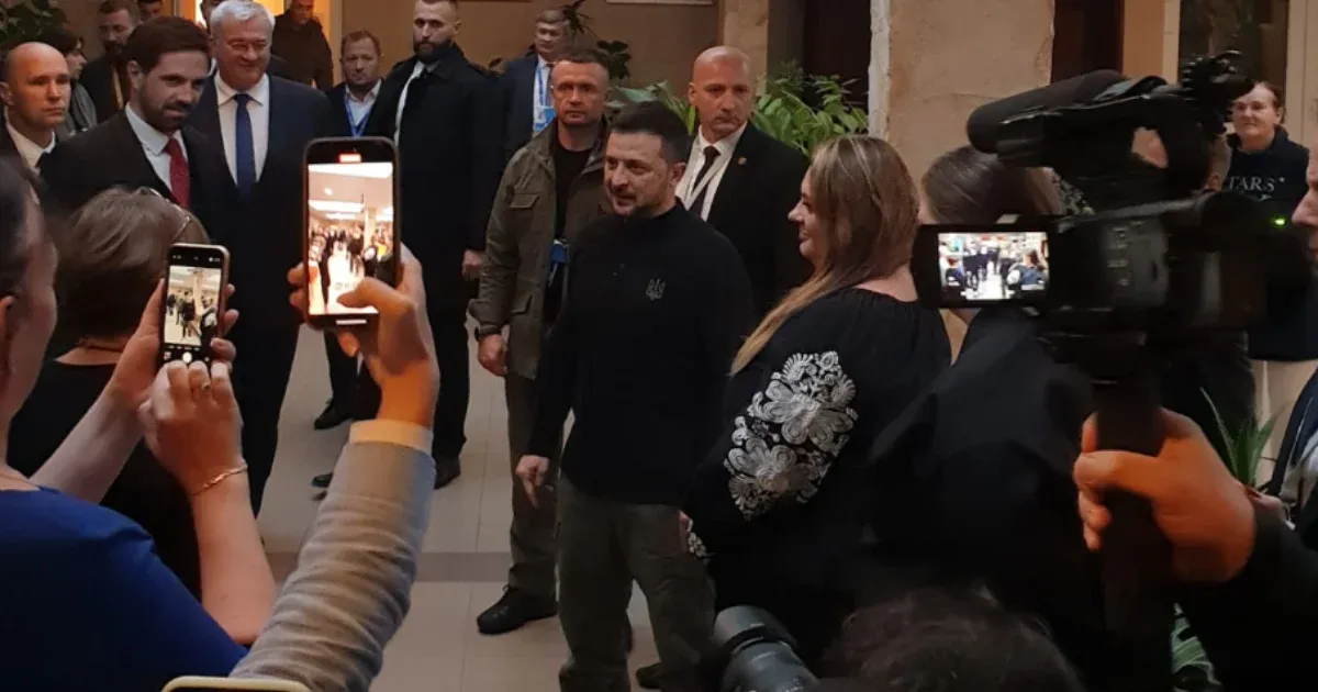 Zelenszkij meglátogatta a csepeli magyar-ukrán két tanítási nyelvű iskolát