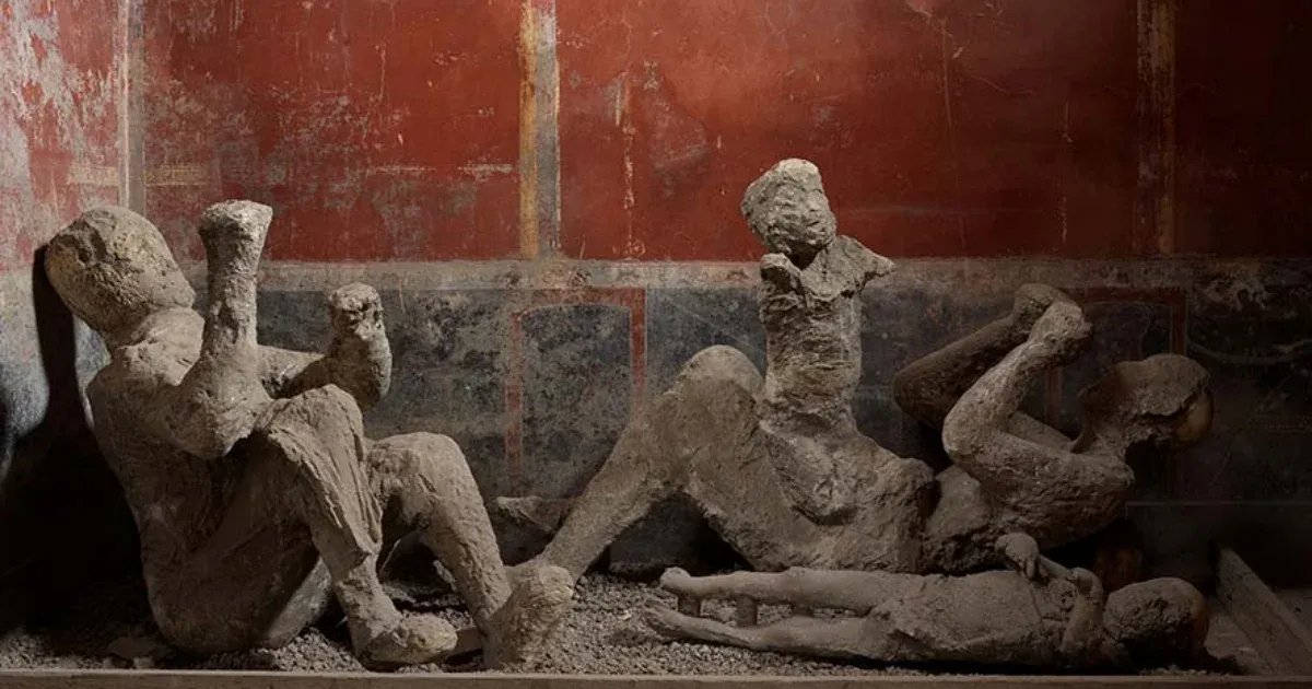 A Pompejiben gyermekét tartó anyáról kiderült, hogy egy vadidegen férfi