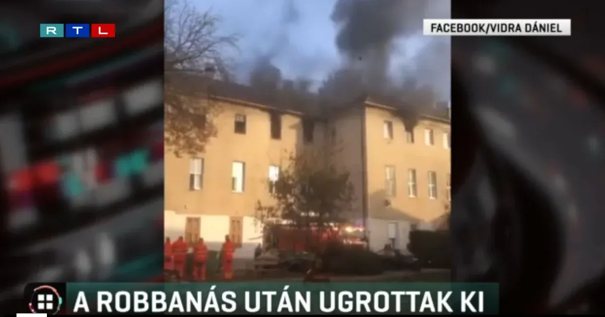 Hárman kiugrottak az ablakon Esztergomban, miután kigyulladt a lakás